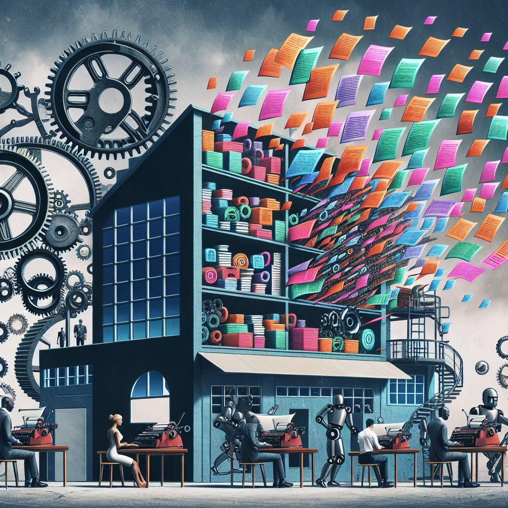 "Unlocking Efficiency: The Game-Changing Impact of Automated Content Generation for Small Businesses" 5 “Unlocking Efficiency: The Game-Changing Impact of Automated Content Generation for Small Businesses”